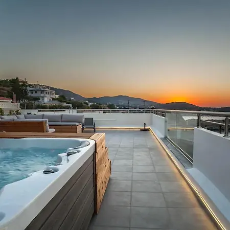 Stelianas House Floor With Private Jacuzzi 아파트 *